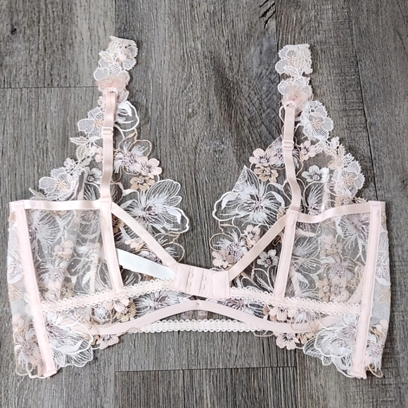 New!For Love and Lemons  Mae Underwire Bra - Picture 6 of 9